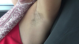 Real Public Sex in Turkey with Hairy Armpit Turkish Cuckold Wife