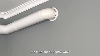 Sexy ass redhead psychologist pleases her well-endowed client