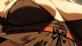 Ai Cartoon BBW Dancing Women Clips