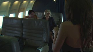 PORNSTAR PLATINUM Crazy Orgy Experience Up In The Air