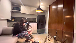 The Neighbor Always Playing at Wanting to Be a Lesbian