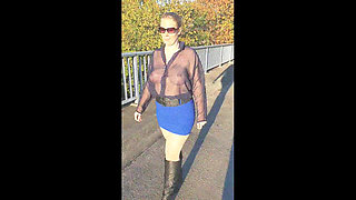 Frivolous Walk Ended with Blowjob