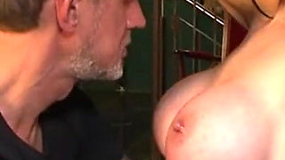 Subordinate bondage big boobs slave