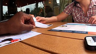 Amateur interracial orgy with a hot dude