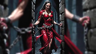 Sexy Amazon Queen and Monster with a Huge Dick. Horror Porn Parody. Dark Fantasy Sex. Comic. Sex Fairy Tale for Adults