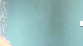 Solo masturbation of a beautiful amateur blonde