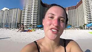 Amateur outdoor beach fuck