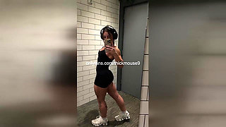 Public Bikini Bottom Fail for 18-year-old