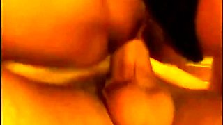 Black Chick Has An Interracial Threesome In The Toilet