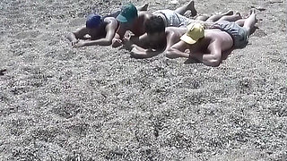 Horny Turkish Guy Fucks My Pussy at the Beach