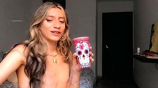 Small tits shemale drilled in ass