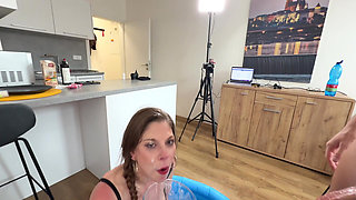 Fantom Episode #11 Piss Slave Training - Belgian Student Alice Maze Drinks My Piss & Gags Till She Womits POV Raw