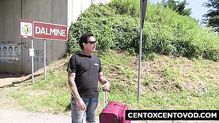 Orgy porn with cheerful side chick from Cento X Cento