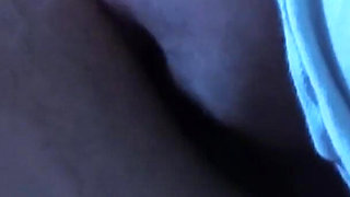 Stepbrother went crazy, he bought a big dildo for my birthday