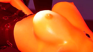 Horny Nightclub Whore Try Threesome with Two Guys