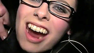 Cum Slut Cock Addict Tiffany Naylor Loves Being on Her Knees Sucking off Doggers Cocks