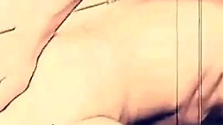 Vintage Porn of an Old Lady with Hairy Pussy Cumshot by Her Husband