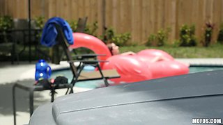 Poolside Peeking 1 - Pervs On Patrol