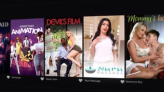 Girlsway - cougar Penny Barber tries to keep horny stepbae Summer Col silent during therapist examination