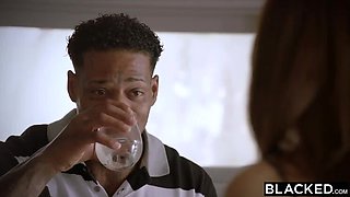 BLACKED She ONLY fucks black men