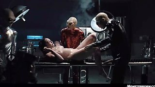 Rissa May Takes Alien Monster Cocks In A Bukkake Gangbang
