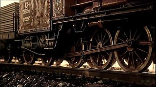 Big Iron Brunette POV - Random Tails Episode 1 - Busty Blowjob and Wet Cumshot