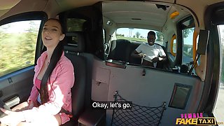 Lady Gang’s Pink Passion in Taxi Anal Adventure