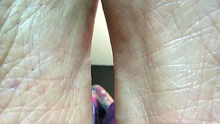 Foot fetish Handjob POV
