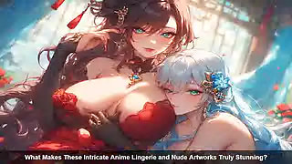 What Makes These Intricate Anime Lingerie and Nude Artworks Truly Stunning