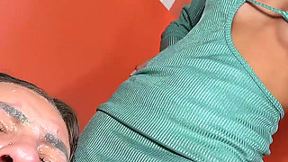 Spit Swallow Lesbian Domination - Four Girls and Liters of Spit Swallow