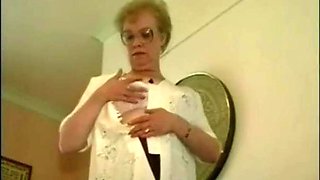 British Granny Strips Slowly