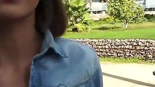 Picked up milf babe fucked anally