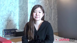 Freaky Japanese Wife Shows Us What Her Shaved Pussy Can Do