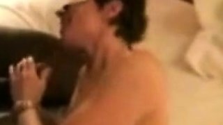 German Amateur Stute's Interracial Cuckold in Stockings - Pa