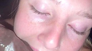 Amateur Blonde Blowjob CIM