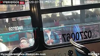 Amateur Teen Mexicana Gets Gangbanged in Combi by Strangers - Viral Colegiala Shaming Video