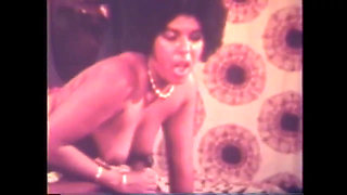 American Interracial Vintage Fuck for a Black Pussy and a White Cock