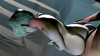 Getting Freaky with Rebecca Cyberpunk Edgerunners Parody