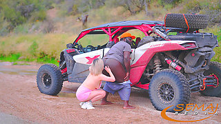 Nico Love Embracing Outdoor BJ and Ass Eating with BBC