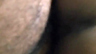 My wife is eating a big cock in bathroom part 1