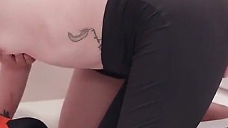 Personal Trainer Bad Bad Gets Fucked by a Perverted Client