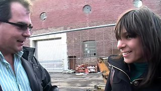 German EroCom Street Casting With A Turkish Slut