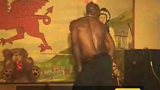 Girl's Party Goes Well with This Sexy Black Guy