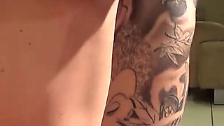 Cream Cheese Riding Double Penetration and Pissing Domination