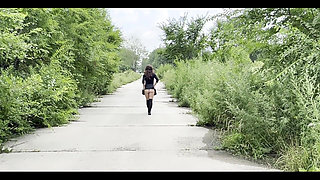 A Stroll Through an Abandoned Part of a Small Town