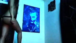 Amateur Webcam Teen Flashes Masturbates