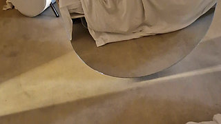 Blonde getting fucked after the gym, hot doggy style!