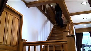 Amateur ass spanking action