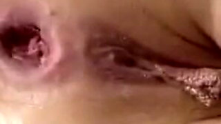 Nikoletta Fuck Her Ass Bid Pink Dildo