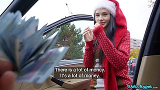 Matty Mila Perez's Wild Xmas Tip in Taxi